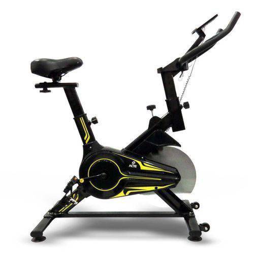 Bicicleta Ergométrica para Spinning Acte Sports Preto/Verde