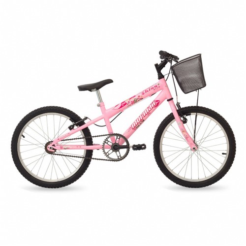 Bicicleta Feminina Infantil Kiss Mormaii Aro 20 Rosa