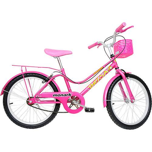 Bicicleta Feminina Monark Brisa Aro 20 Rosa