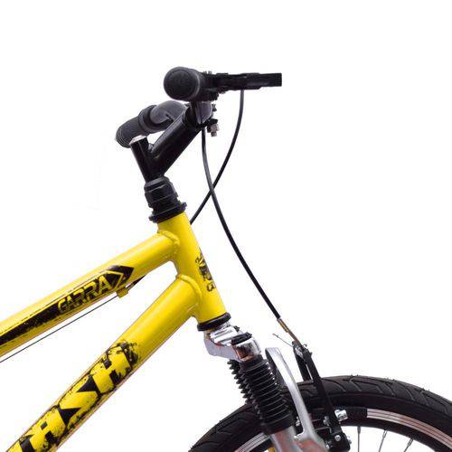 Bicicleta Garra Flash Suspensão Bmx Aro 20 Amarela