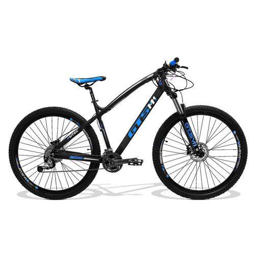 Bicicleta Gts M1 I-vtec Alivio Aro 29 Freio Hidráulico Shimano 27 Marchas - Preto / Azul