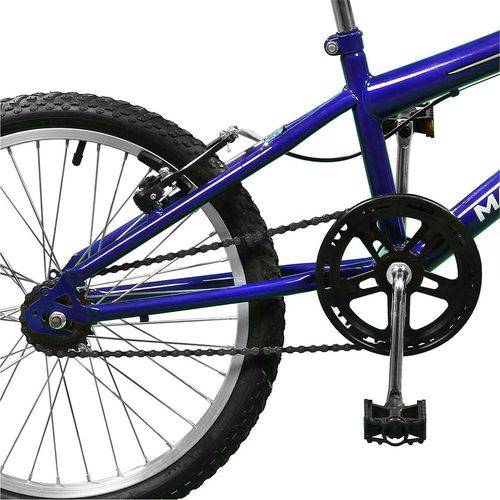Bicicleta Infantil Aro 20 Ciclone - Master Bike - Azul com Preto