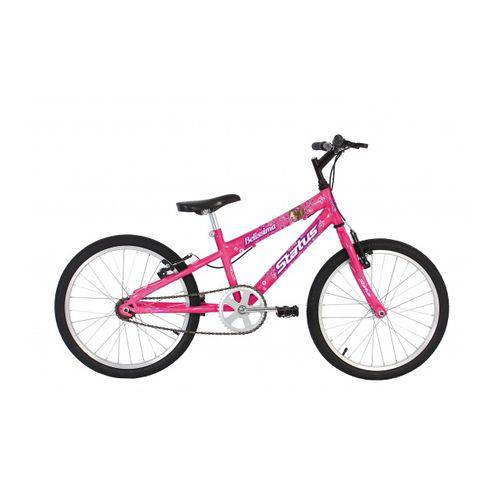 Bicicleta Infantil Aro 20 Status Belissima - Rosa