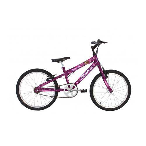 Bicicleta Infantil Aro 20 Status Belissima - Violeta