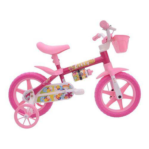 Bicicleta Infantil Aro 12 Flower Nathor