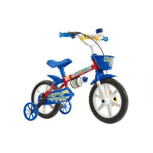 Bicicleta Infantil Aro 12 Track Bikes Kit Kat, Freio Tambor e Capacete