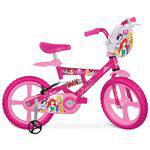 Bicicleta Infantil Aro 14 X-Bike Princesas da Disney Rosa 2439 - Bandeirante