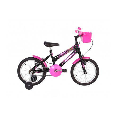 Bicicleta Infantil Aro 16 Status Belissima - Preta