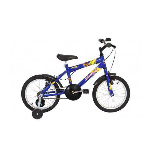 Bicicleta Infantil Aro 16 Status Max Force - Azul