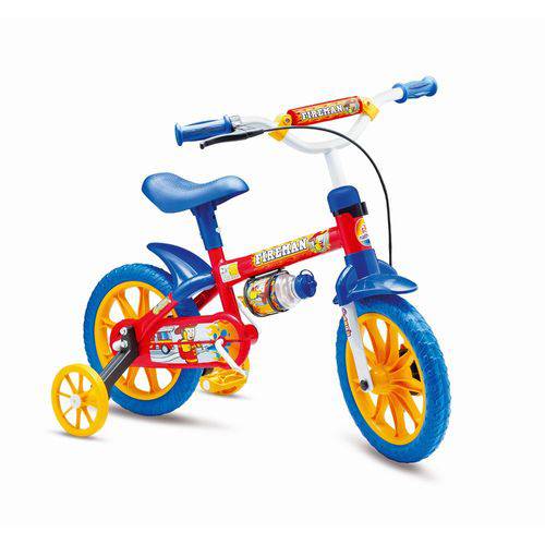 Bicicleta Infantil Colli Fireman Aro 12 Freio Tambor Dianteiro em Polipropileno