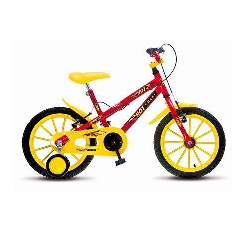 Bicicleta Infantil Colli Hot Aro 16 Rodas Freios V-brake Selim Personalizado