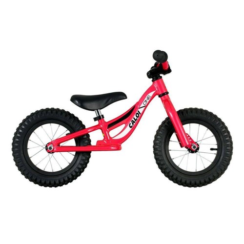 Bicicleta Infantil de Equilíbrio Sem Pedal Caloi One Aro 12 Vermelha