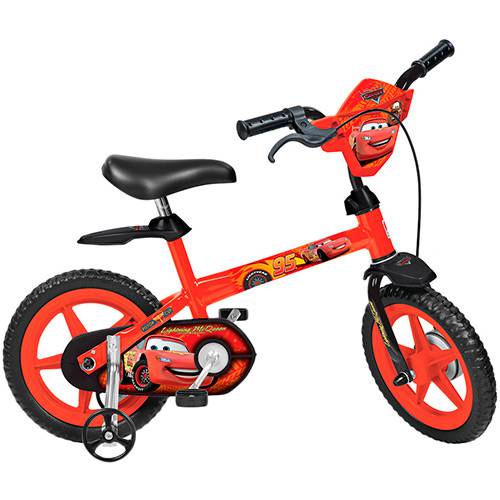 Bicicleta Infantil Disney Carros Aro 12- Brinquedos Bandeirante