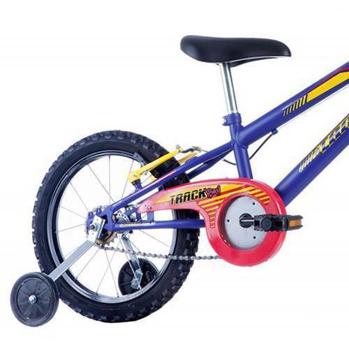 Bicicleta Infantil Masculina Track Boy Aro 16 Azul Fosco - Track Bikes