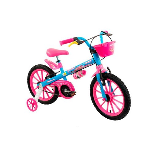 Bicicleta Infantil Nathor Candy Aro 16
