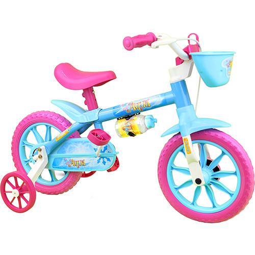 Bicicleta Infantil Nathor Feminina Acqua Aro 12
