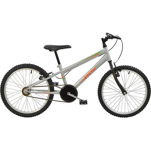 Bicicleta Infantil Polimet MTB Aro 20 Masculina Prata
