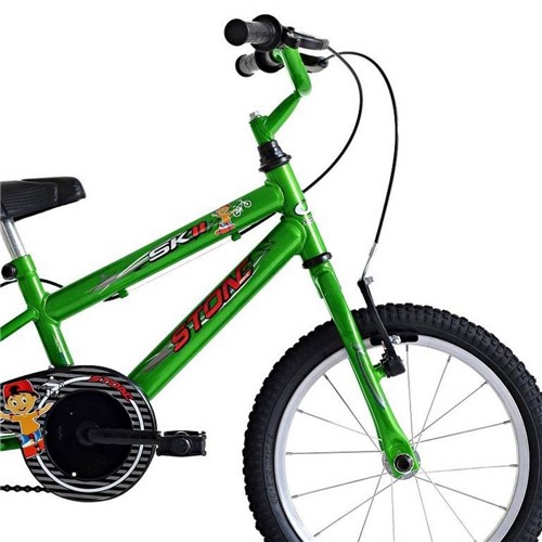 Bicicleta Infantil Skii Masculina Aro 16 Stone Bike
