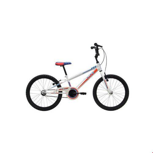 Bicicleta Infantil Tito Volt 2.0 Aro 20 Branca e Vermelha