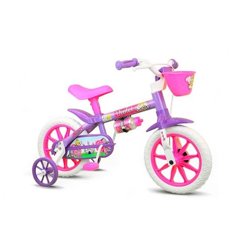 Bicicleta Infantil Violet Aro 12 Nathor