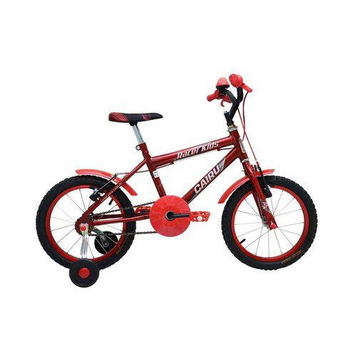 Bicicleta Masculina Aro 16 Racer Kids - 310016 Vermelho