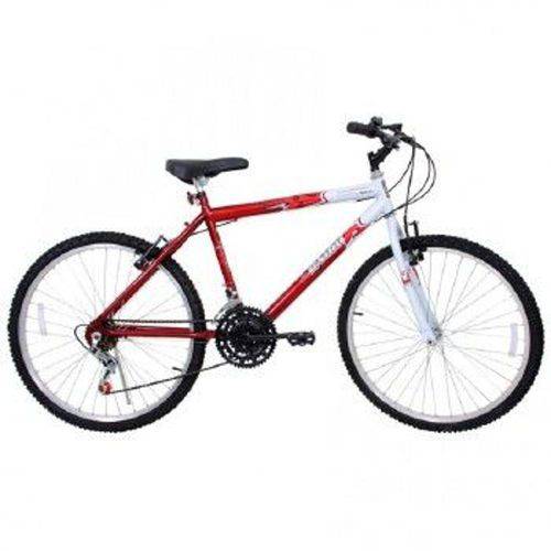 Bicicleta Masculina Aro 26 21 Marchas Flash Pop Bike - 310918 Vermelho