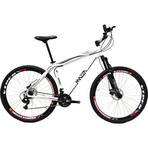 Bicicleta Mazza Bikes Fire 2.0 Aro 26 - 21v Shimano - Disco - Branco - 15
