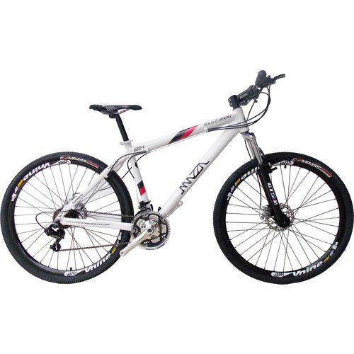 Bicicleta Mazza Bikes New Times 1.0 Aro 29 - 21v Shimano - Disco - Branco - 17