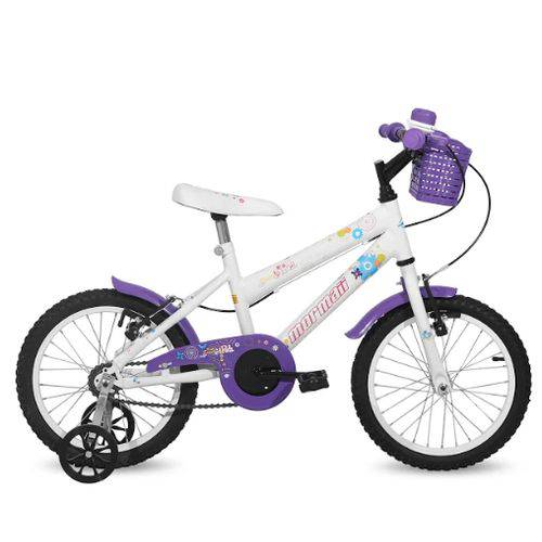 Bicicleta Mormaii Aro 16 Sweet Girl C18 - Branca - 2012027