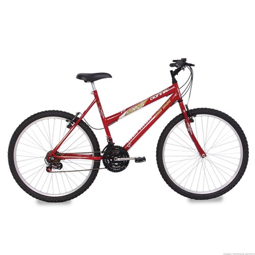 Bicicleta Mormaii Donna Aro 26 18V MA52 - Vermelha