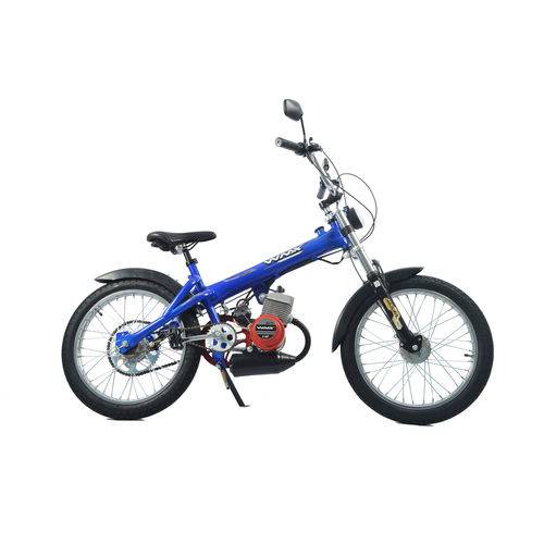 Bicicleta Motorizada WMX Sport Azul 49cc - Bikelete
