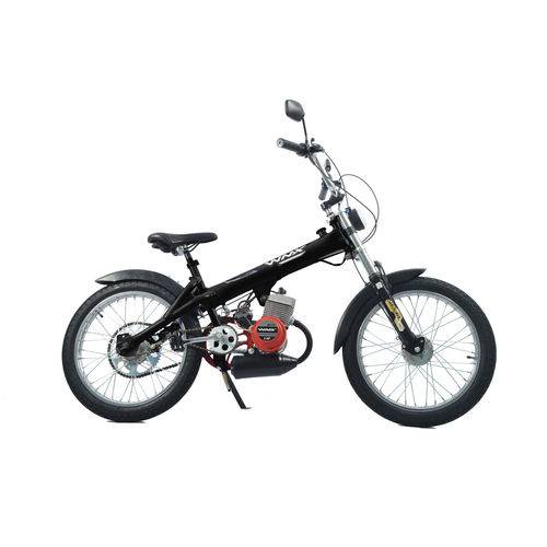 Bicicleta Motorizada WMX Sport Preta 49cc - Bikelete