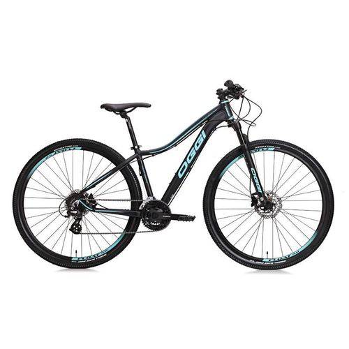 Bicicleta Mtb Feminina Oggi Float 5.0 2018 Preta/azul