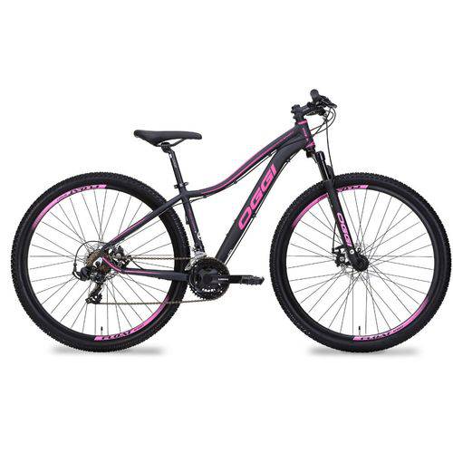 Bicicleta Oggi Float Sport Aro 29 Preta e Pink