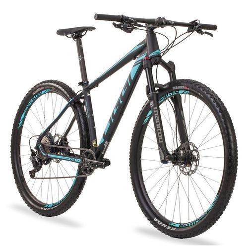 Bicicleta Oggi Big Wheel 7.4 Aro 29 11v 2018 - Preto e Azul