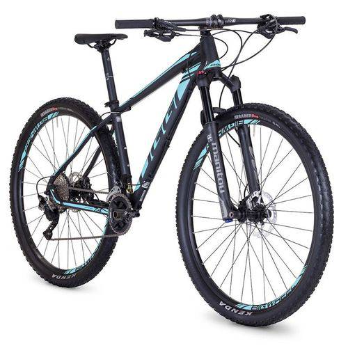 Bicicleta Oggi Big Wheel 7.4 Aro 29 22v 2018 - Preto e Azul