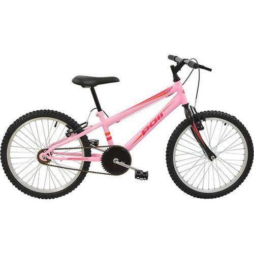 Bicicleta Polimet Mtb Aro 20 Feminina Rosa