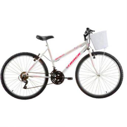 Bicicleta Track Bikes Serena, Branca, Aro 26, 18 Marchas