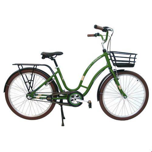 Bicicleta Urbana Anthon Aro 26 - Verde Militar