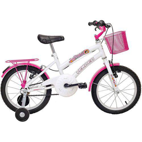 Bicicleta Verden Infantil Brave BR Aro 16 Rosa