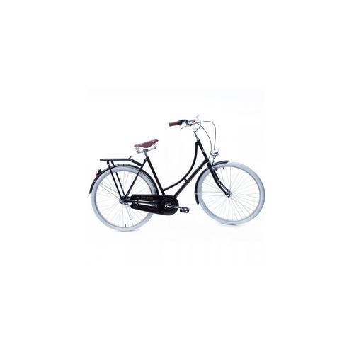 Bicicleta Vintage Retro Ícaro Plus Preta com Marcha Nexus Shimano 3 Vel - Echo Vintage