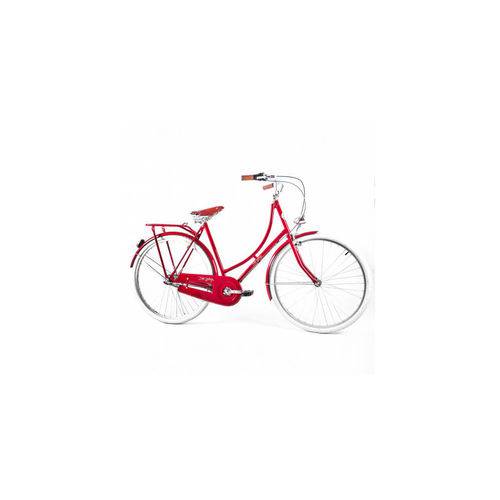 Bicicleta Vintage Retro Ícaro Plus Vermelha com Marcha Nexus Shimano 3 Vel - Echo Vintage