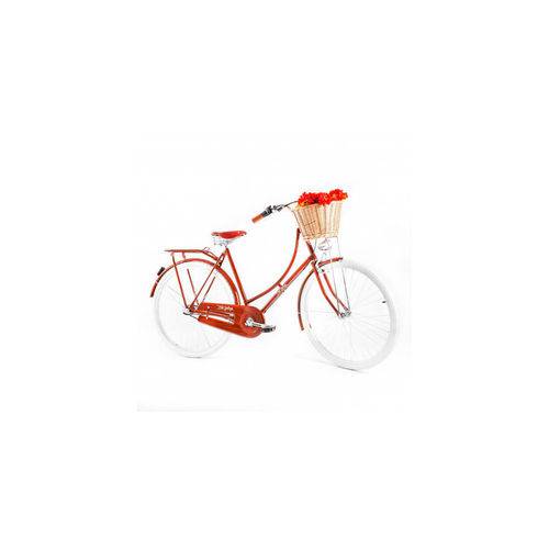 Bicicleta Vintage Retro Ísis Plus Light Wood Marrom com Marcha Nexus Shimano 3 Vel - Echo Vintage