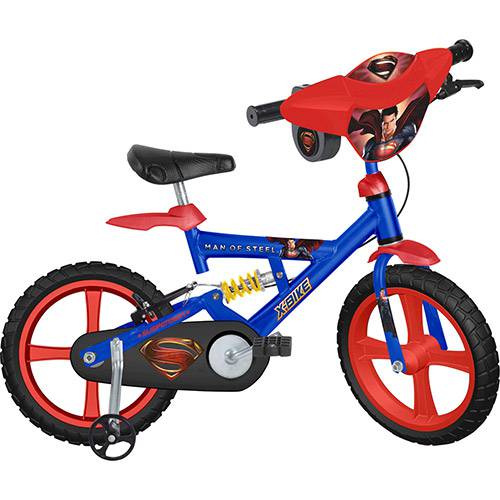 Bicicleta X-Bike 14" Superman - Brinquedos Bandeirante