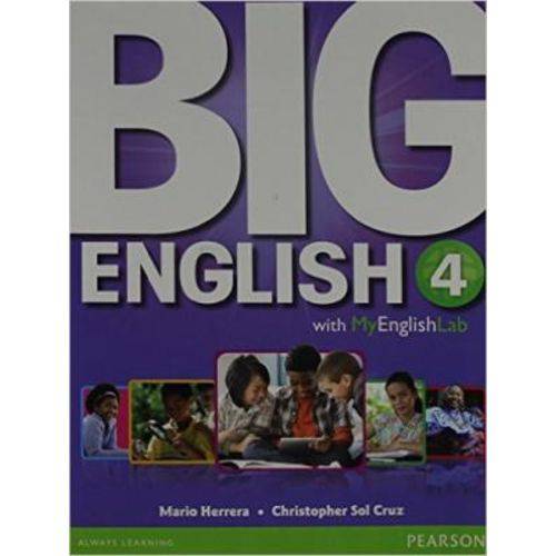 Big English 4 - Student's Book With My English Lab - Pearson - Elt