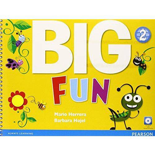 Big Fun 2 - Students Book With CD-ROM - Pearson - Elt