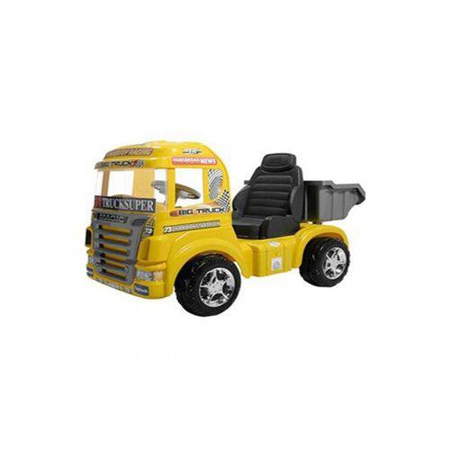 Big Truck Amarelo Magic Toys