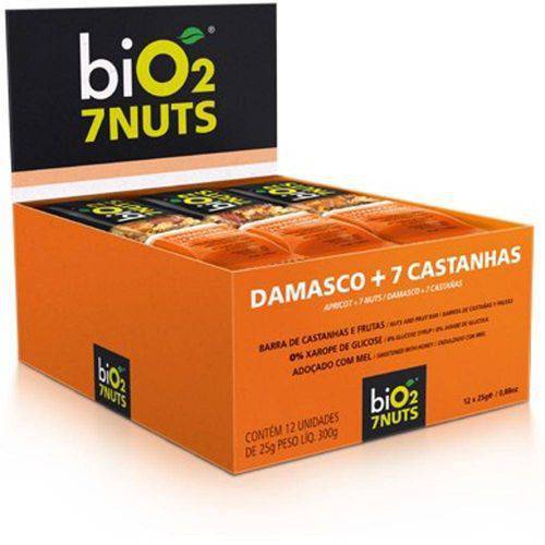 Bio2 7 Nuts Cx12 Castanha/damasco
