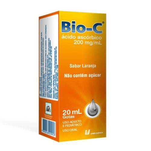 Bio C 200 Mg/ml Gotas com 20 Ml