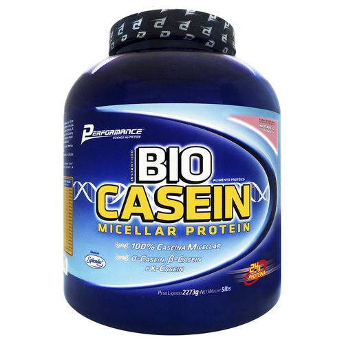 Bio Casein - 2,273 Gr - Morango - Performance Nutrition